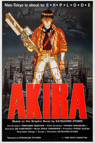 Akira - Anime Movie Poster - egoamo.co.za