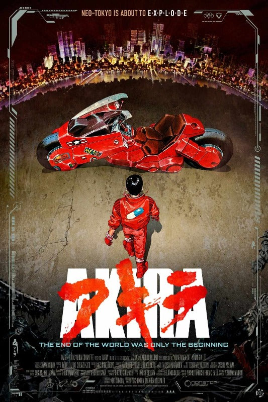 Akira Anime Movie Poster
