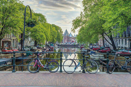 Amsterdam Canal - Poster - egoamo.co.za