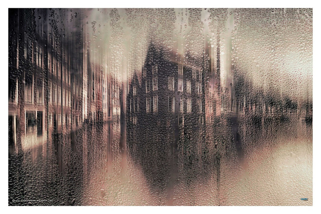 Amsterdam in the Rain- egoamo posters