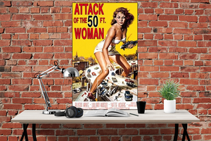 Attack of the 50 Foot Woman Poster - egoamo.co.za