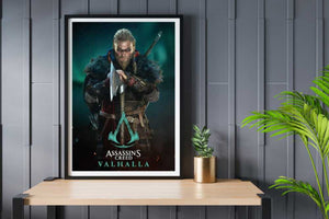 Assassins' Creed - Valhalla 2 - room mockup - egoamo posters