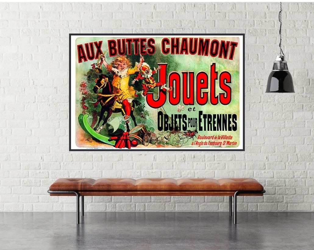 Aux Buttes Chaumont Jouets - Friends - Poster - egoamo.co.za