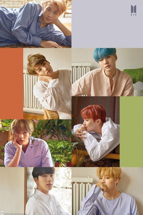 BTS Collage - K-pop Poster - egoamo.co.za
