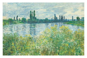 Banks of the Seine, Vétheuil - egoamo posters