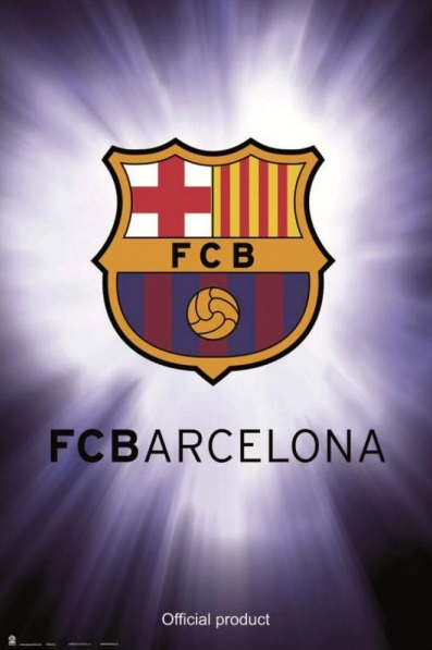 Barcelona Club Emblem - Poster - egoamo.co.za