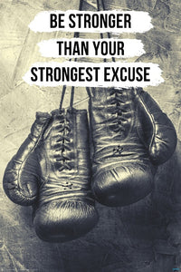 Be Stronger - Boxing poster - egoamo posters
