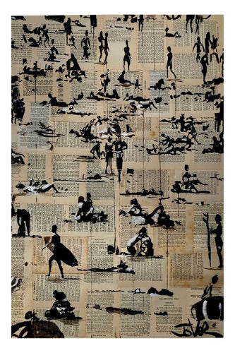 Loui Jover - Beach Break Art Print - egoamo.co.za
