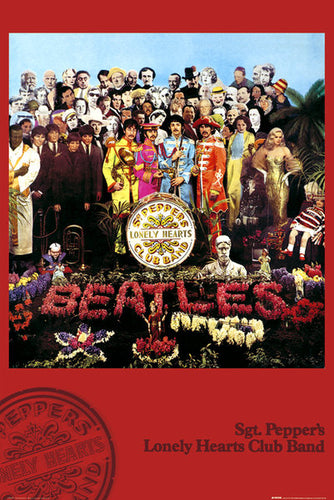 The Beatles - Sgt. Pepper's Lonely Hearts Club Band Album Cover - Poster - egoamo.co.za