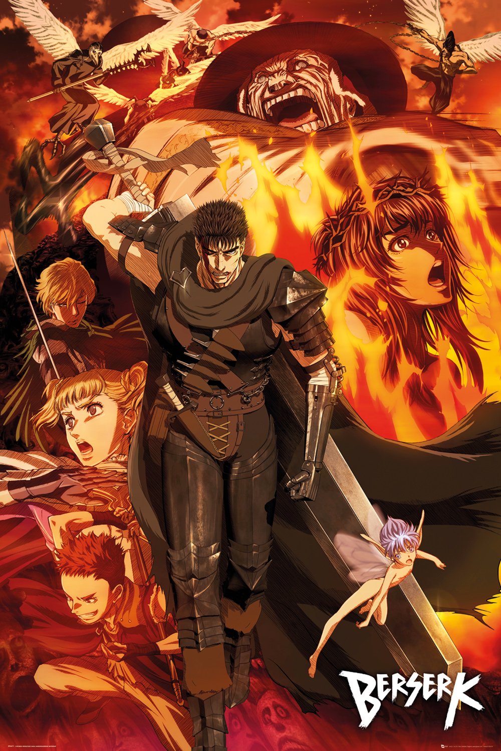 Berserk Anime - Collage Poster