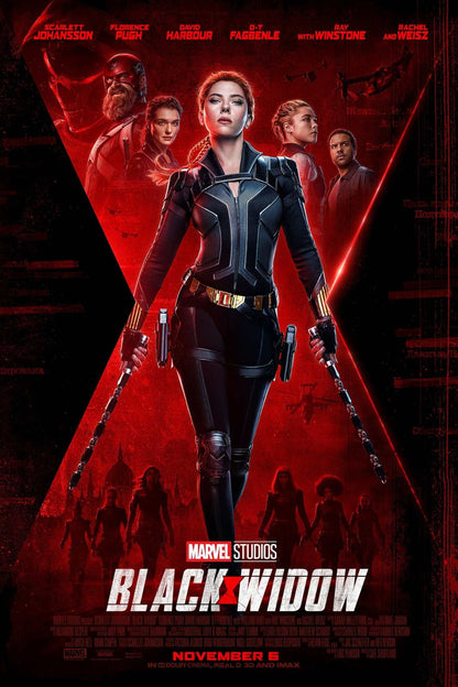 Black Widow Poster - egoamo.co.za