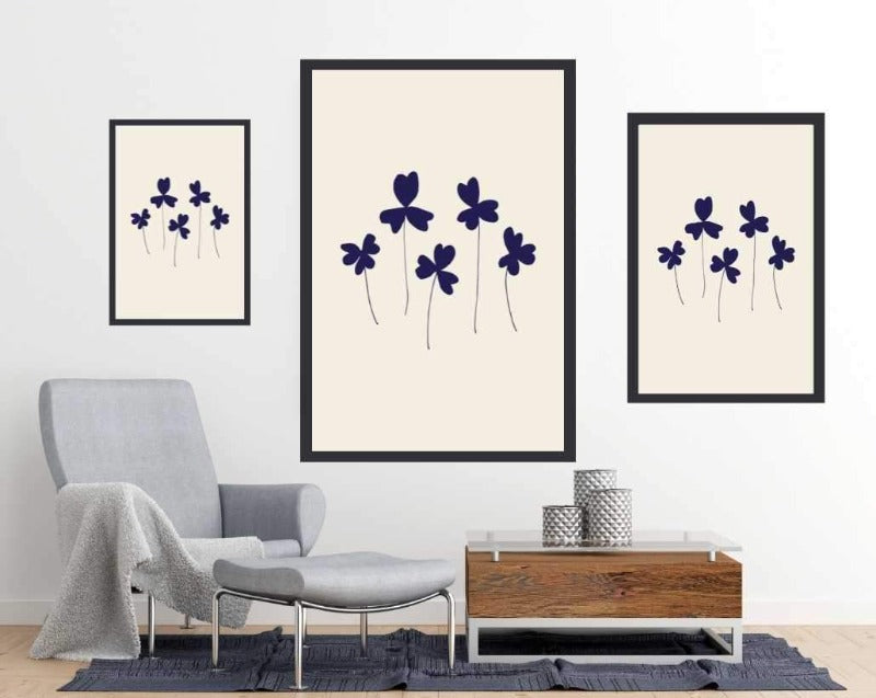 Blue Sorrel by Studio - Art Poster - egoamo.co.za