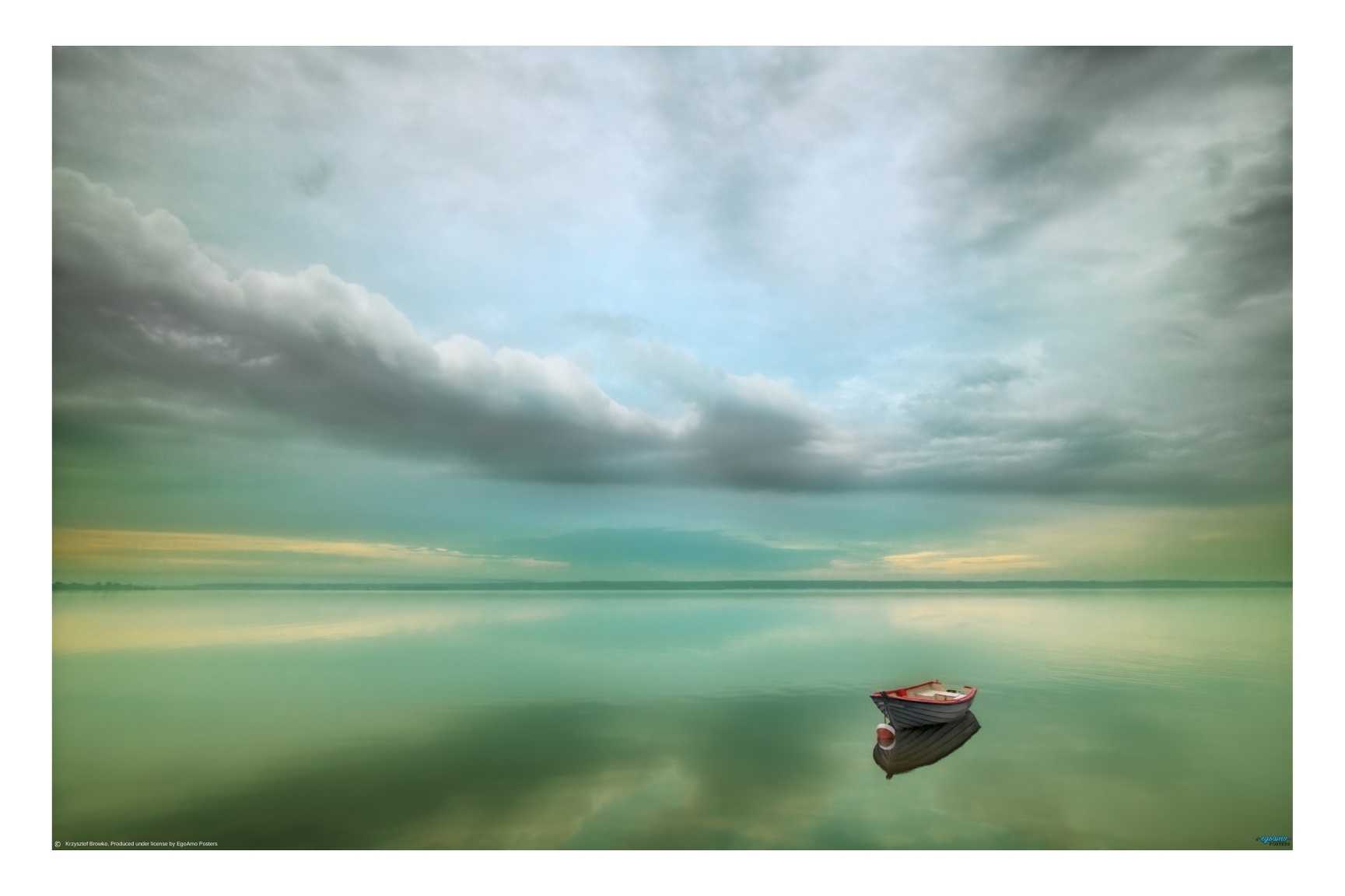 Boat ... by Krzysztof Browko, Landscape Poster - egoamo.co.za