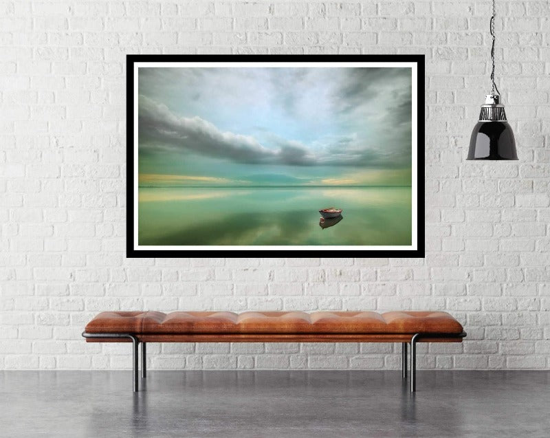 Boat ...  - room mockup - egoamo posters