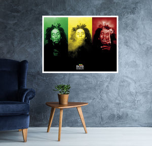 Bob Marley - Smoking Rasta Poster egoamo.co.za Posters