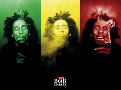 Bob Marley - Smoking Rasta Poster egoamo.co.za Posters