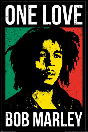 Bob Marley One Love Poster - egoamo.co.za