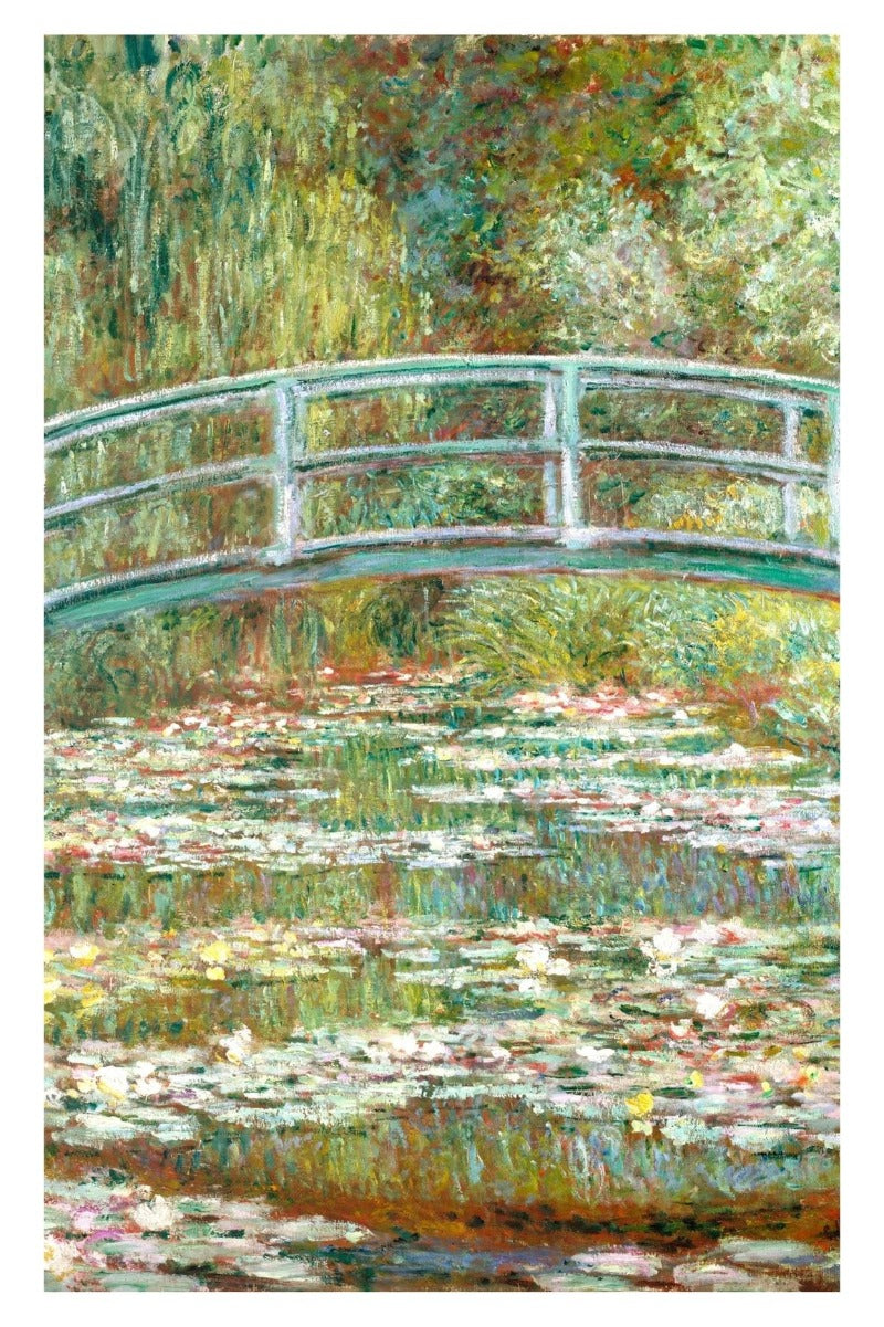  Bridge over a Pond of Water Lilies - egoamo posteres