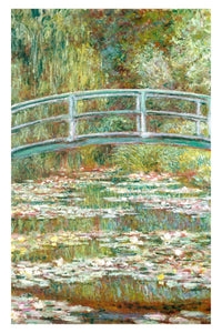  Bridge over a Pond of Water Lilies - egoamo posteres