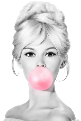 Bridget Bardot Bubblegum Poster - egoamo posters