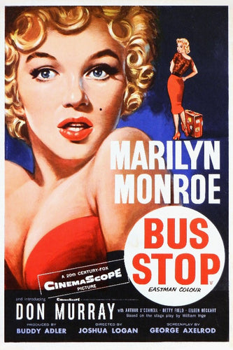 Marilyn Monroe - Bus Stop Movie Poster - EgoAmo Posters