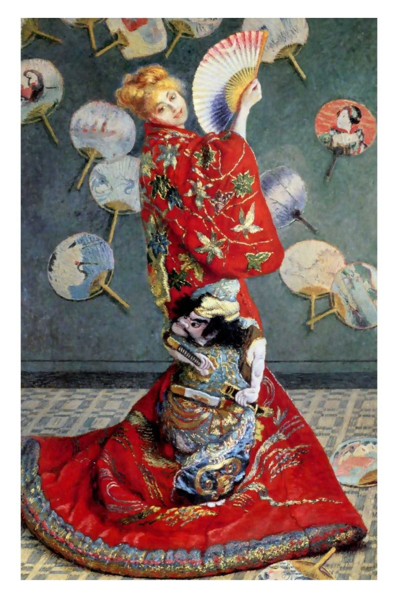 Camille Monet in Japanese Costume  - egoamo posters