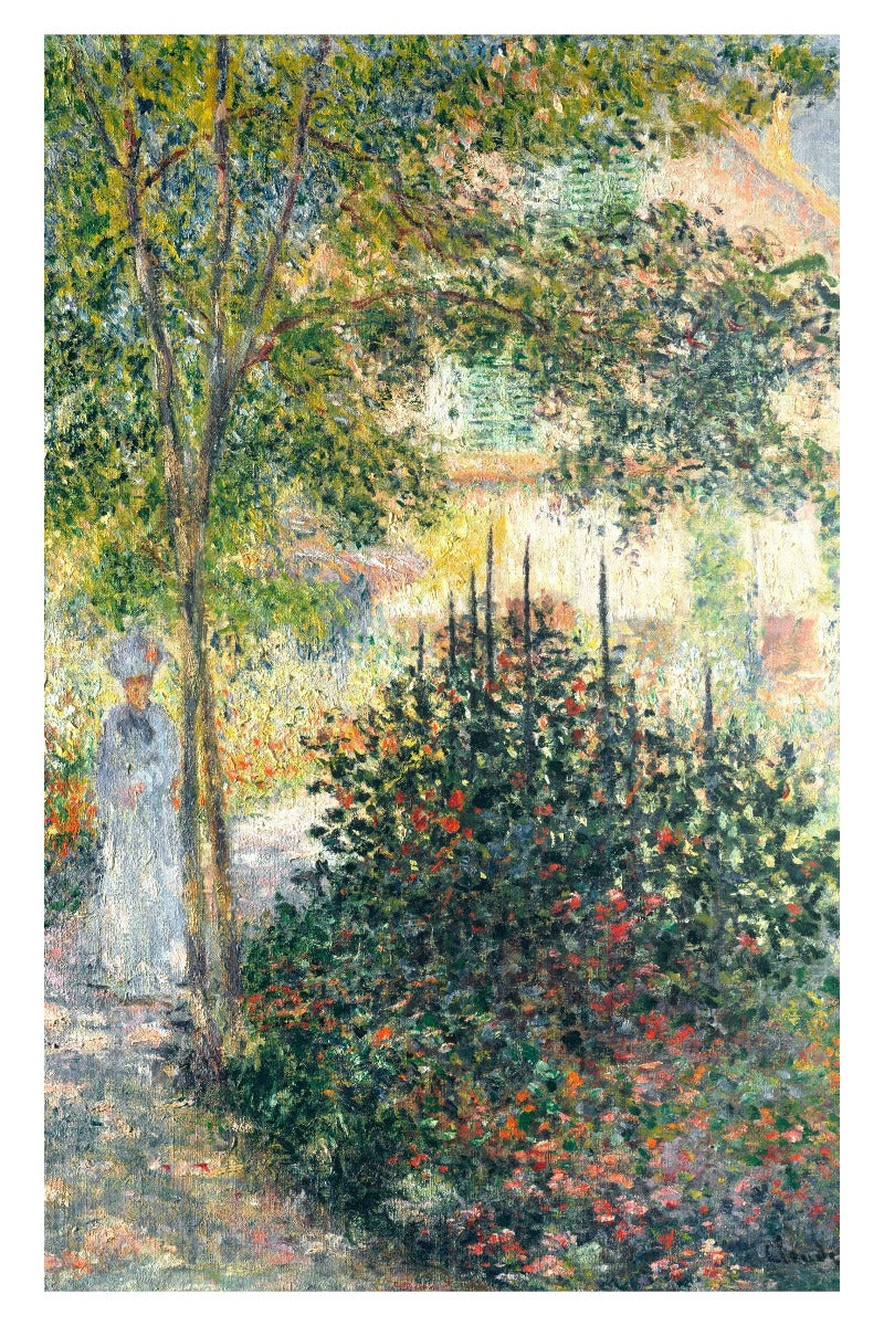 Camille Monet in the Garden at Argenteuil (1876) - egoamo posters