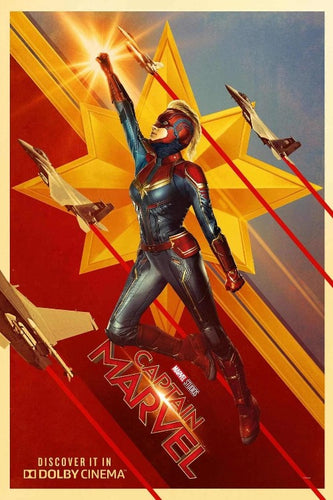 Captain Marvel Poster - egoamo.co.za