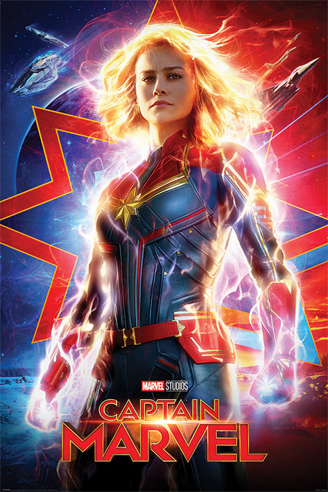 Captain Marvel Poster - egoamo.co.za