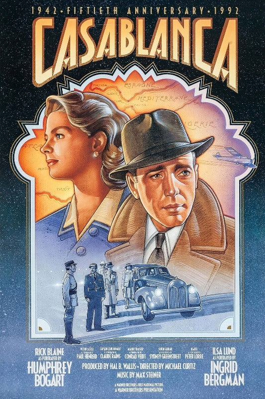 Casablanca Movie Poster