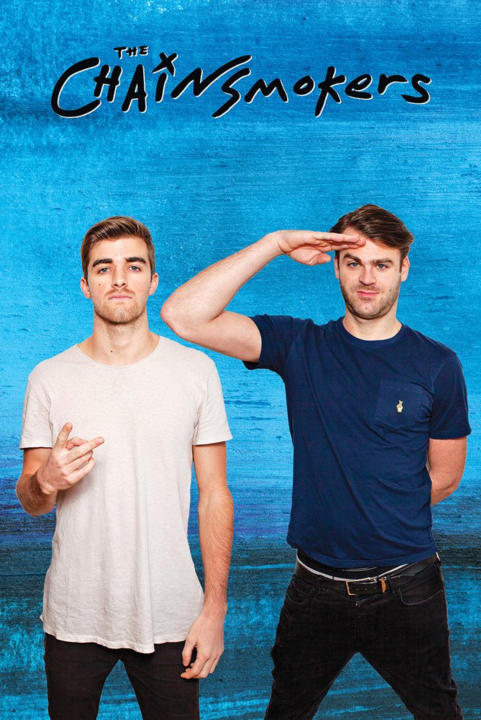 The Chainsmokers - Poster - egoamo.co.za