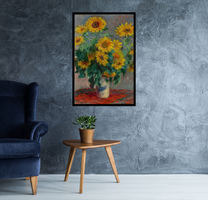 Claude Monet - Bouquet of Sunflowers Poster - egoamo.co.za