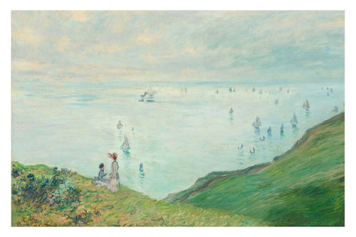 Cliffs at Pourville (1882) - egoamo posters