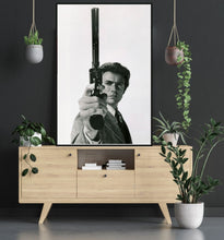 CLint Eastwood Dirty Harry Movie Poster - Room mockup - egoamo posters
