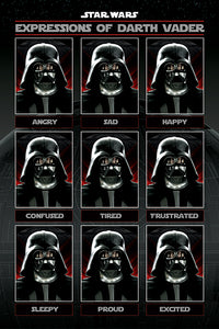Star Wars - Darth Vader - Expressions - Poster - egoamo.co.za