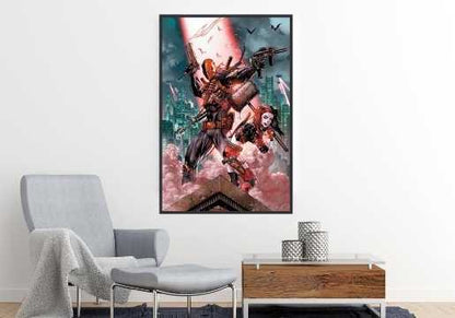 DC Comics - Deathstroke and Harley Quinn Poster - egoamo.co.za