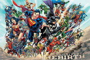 DC Universe Rebirth Poster - egoamo.co.za