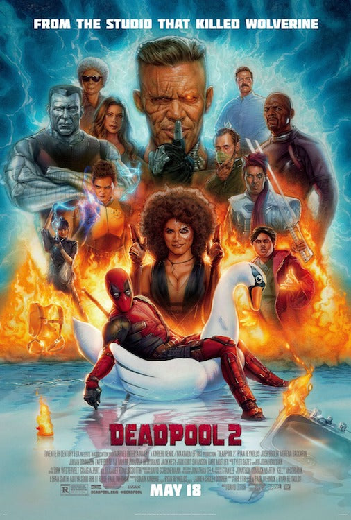 Deadpool 2 - Official Movie Poster - egoamo.co.za