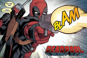 Deadpool (BLAM) Poster - egoamo.co.za