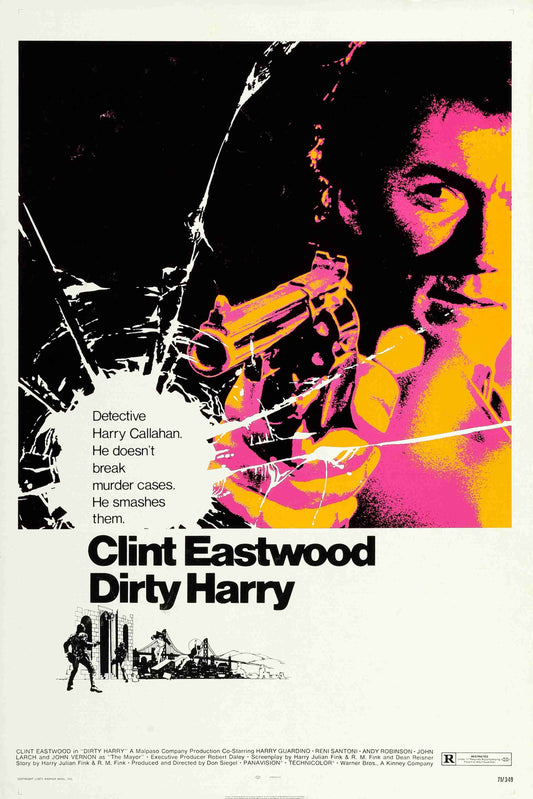 Dirty Harry Movie Poster - egoamo.co.za