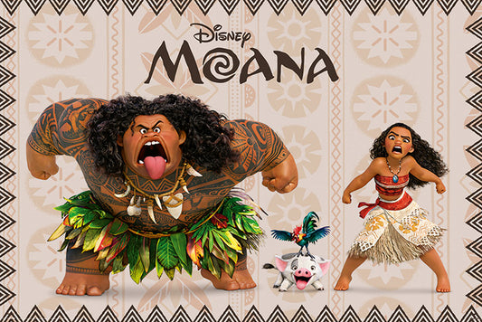 Disney's Moana (Characters) Poster - egoamo.co.za