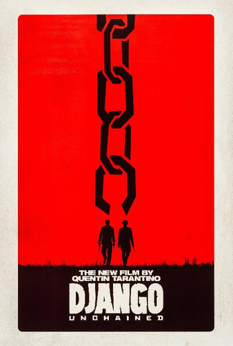 Django Unchained Tarantino Movie poster - egoamo posters
