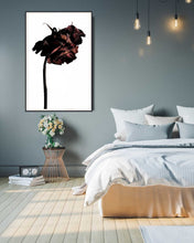 Dried Rose - room mockup - egoamo posters