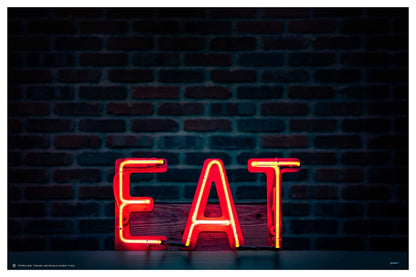 Eat in Neon - egoamo posters