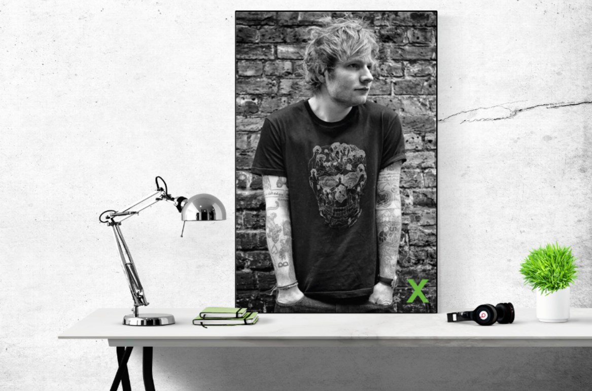 Ed Sheeran -  X Album Poster - egoamo.co.za