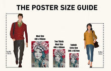 EgoAmo Posters Size Guide