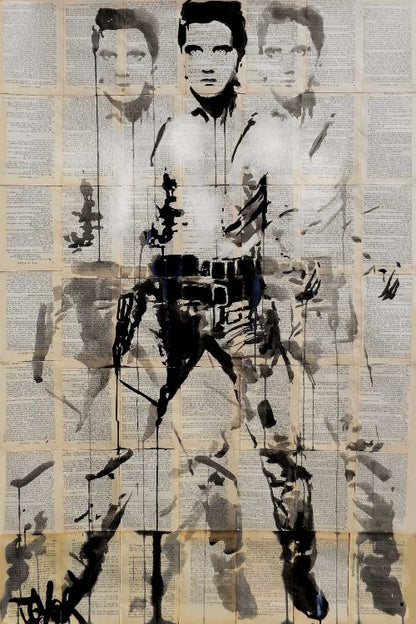 Loui Jover - Elvis after Andy Print - egoamo.co.za