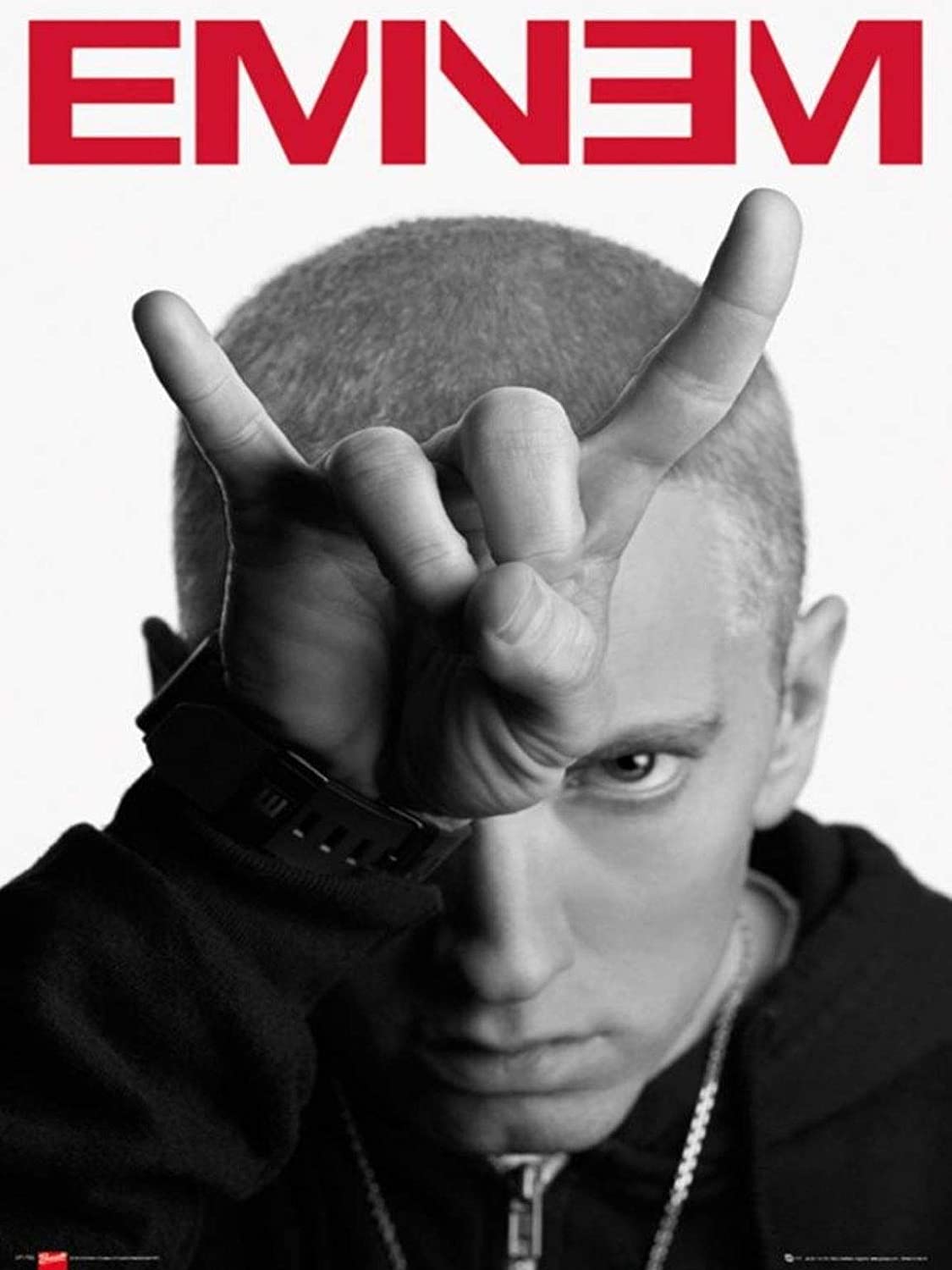 Eminem Horns Pose Poster egoamo.co.za posters 