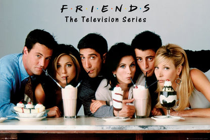 Friends Milkshake Poster - egoamo.co.za