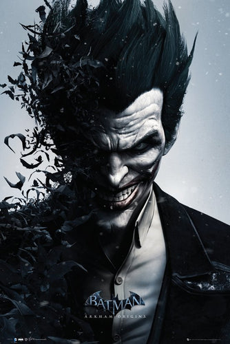 Batman Arkham Origins - Joker Poster - egoamo.co.za